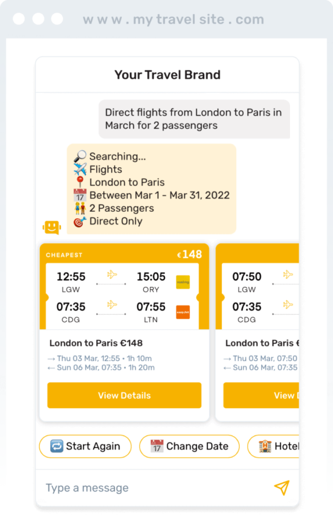 How Chatbot Can Boost Your Sales By Providing Automatic Flight Search