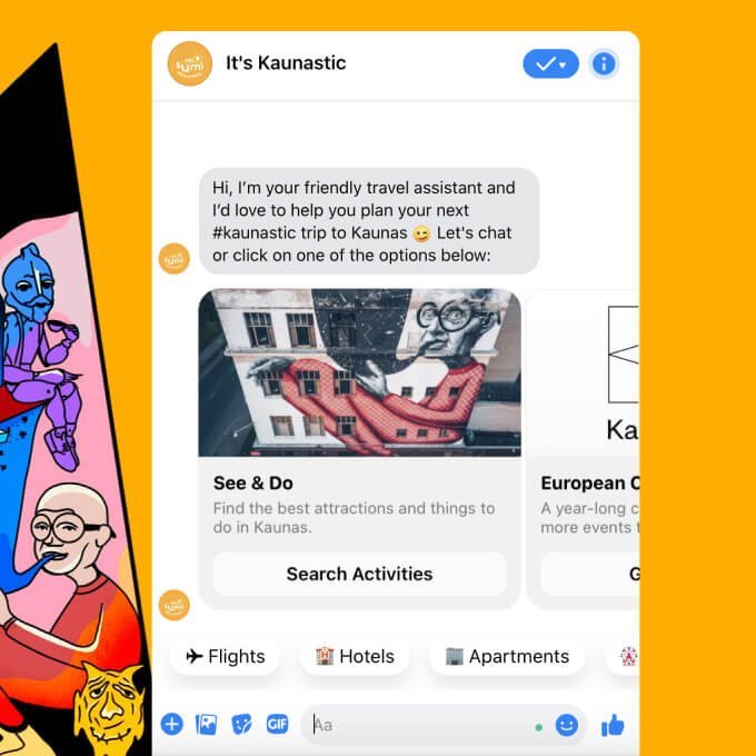 Integrate a white-labelled Eddy AI chatbot to your Facebook and Messenger travel pages